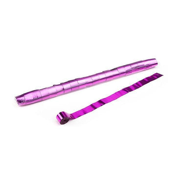 Metallic Streamers 10m x 2.5cm - Pink